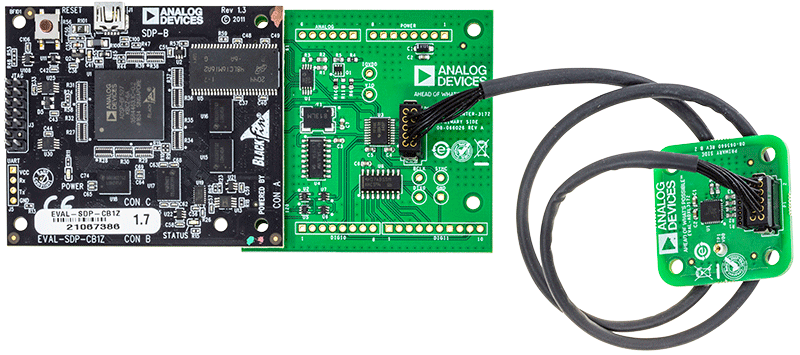 EVAL-ADXL317-SDPKIT Evaluation Board - Top View