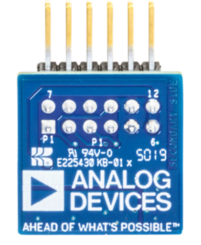 ADXL355 PMOD Evaluation Board - Bottom View