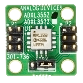 EVAL-ADXL355Z-SDP Evaluation Board - Top View