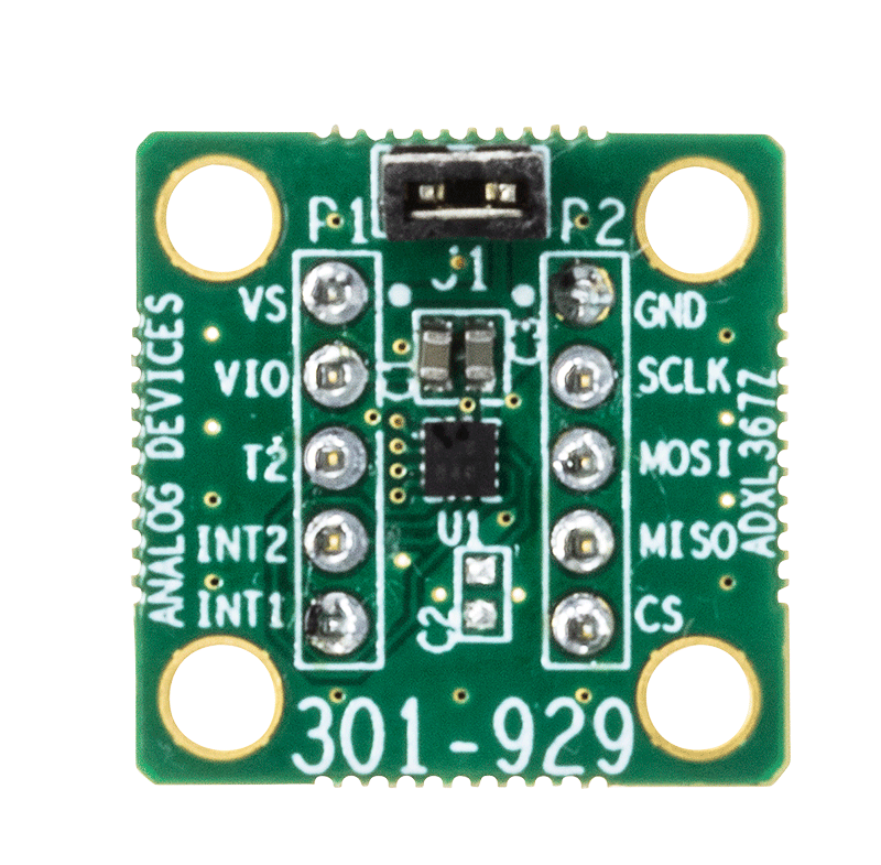 EVAL-ADXL367Z Evaluation Board - Top View