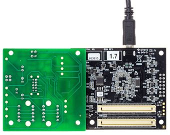 EVAL-ADXL367-SDPKIT Evaluation Board - Bottom View