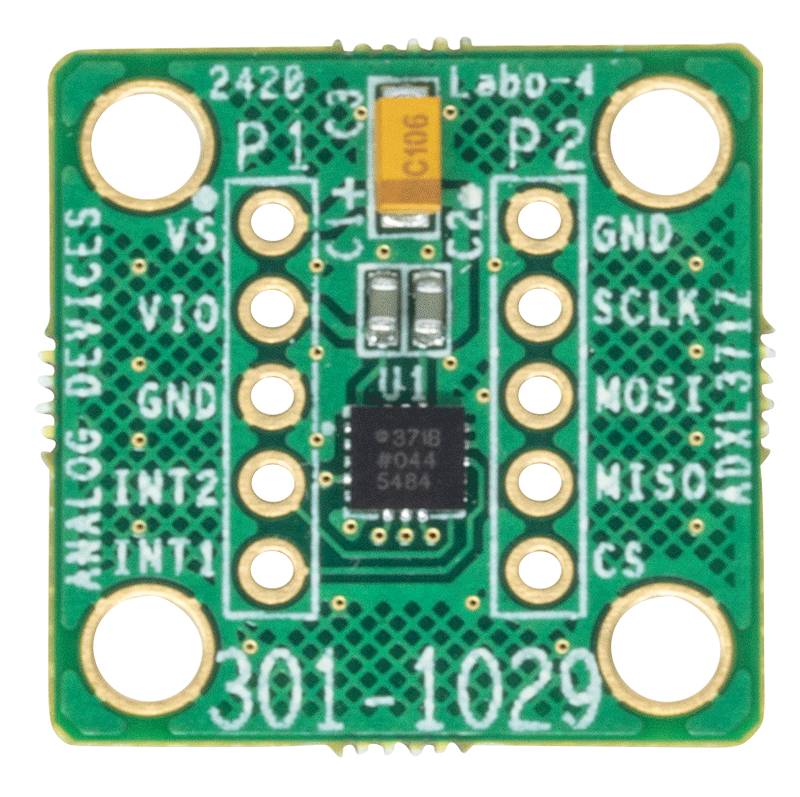 ADXL371 Evaluation Board - Top View