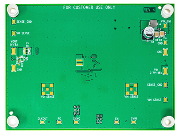 DC3002A Evaluation Board - Bottom View