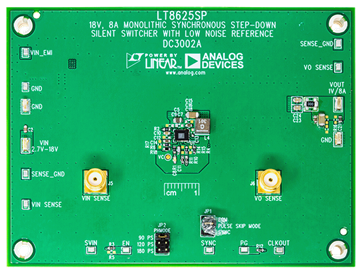 DC3002A Evaluation Board - Top View