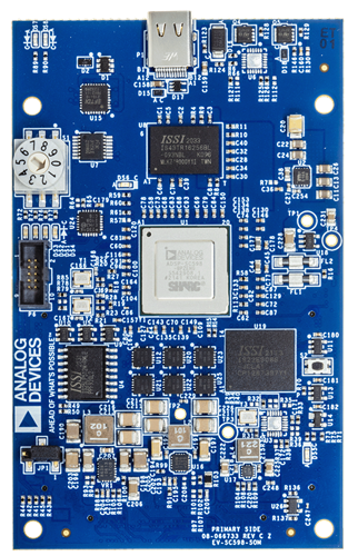 EV-SC598-SOM Evaluation Board - Top View