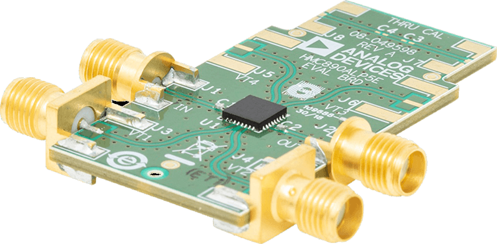 HMC890A Evaluation Board (angle)