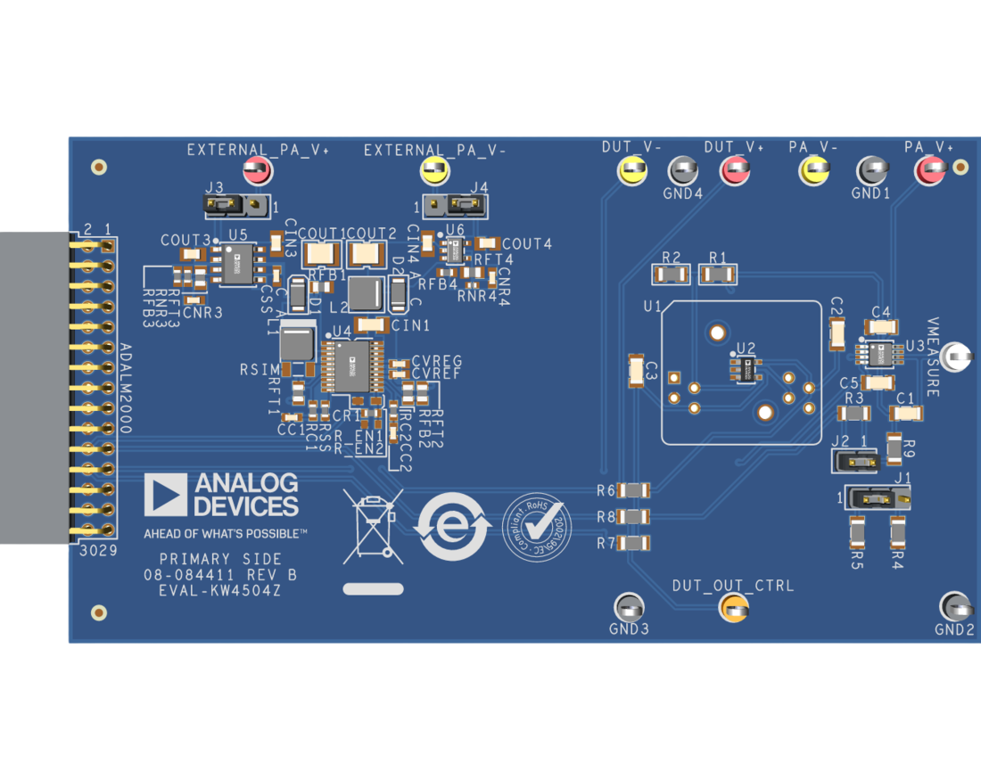 EVAL-KW4504Z Board Photo Top View