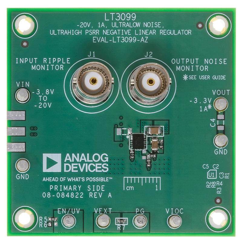 EVAL-LT3099-AZ Board Photo Top View