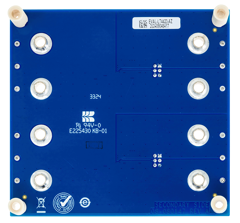 EVAL-LT4423-AZ Board Photo Bottom View