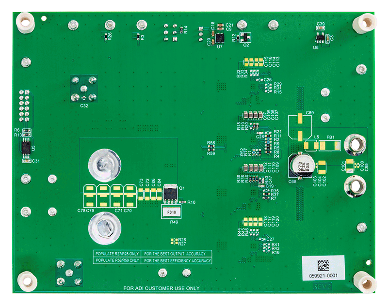 EVAL-LT7171-1-AZ Board Photo Bottom View