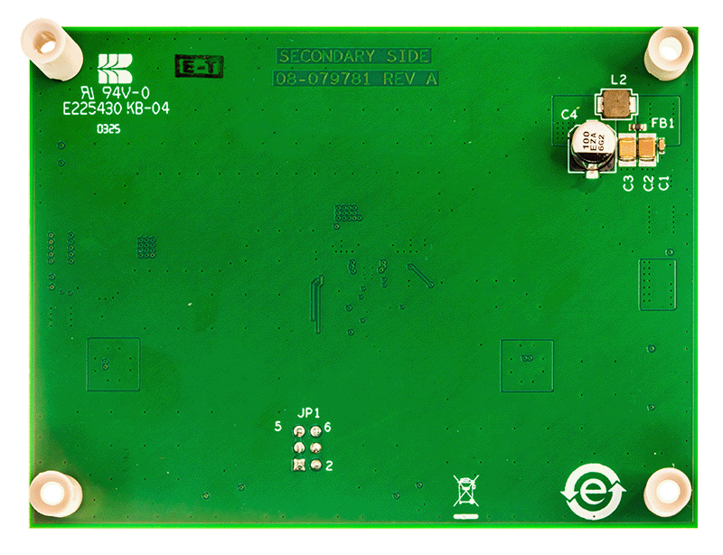 EVAL-LT83203-AZ Board Photo Bottom View