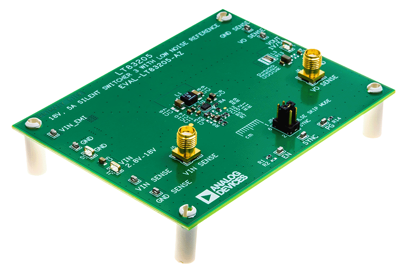 EVAL-LT83205-AZ Board Photo Angle View