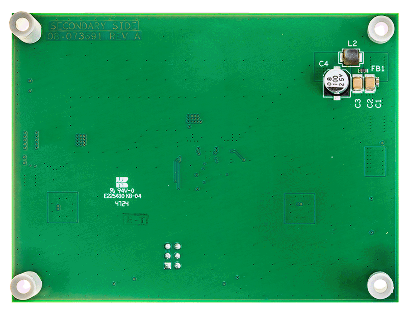 EVAL-LT83205-AZ Board Photo Bottom View