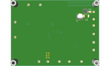 EVAL-LT83401 Board Photo Bottom View