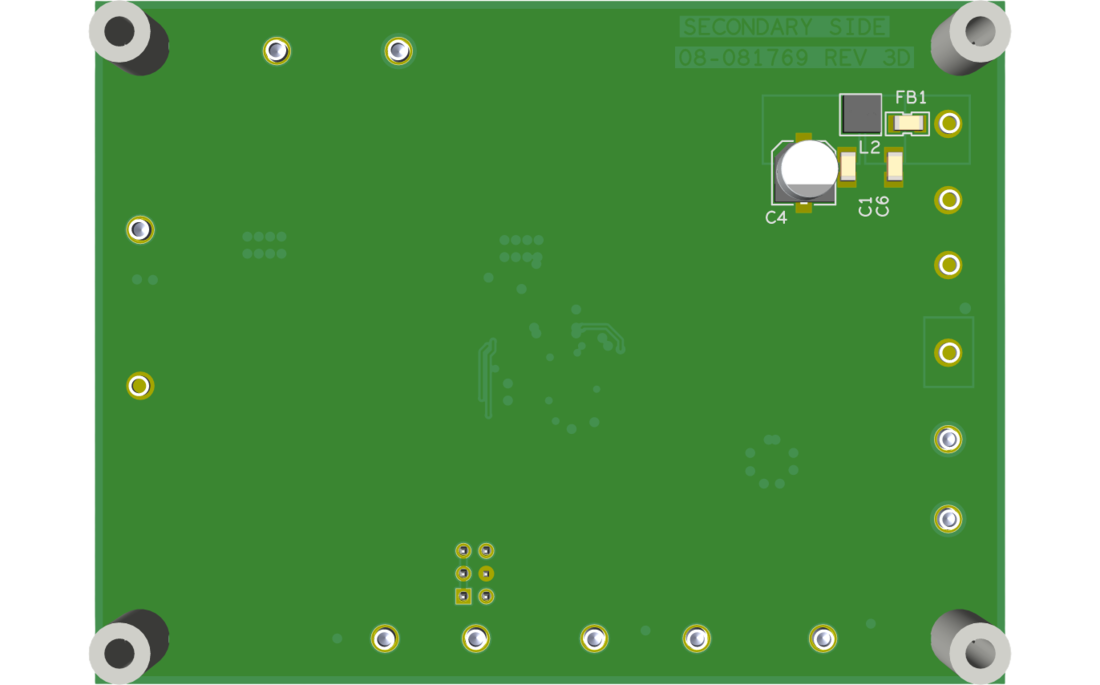EVAL-LT83402 Board Photo Bottom View