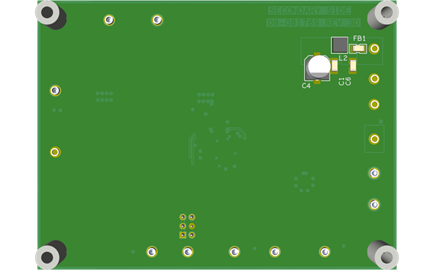 EVAL-LT83402 Board Photo Bottom View