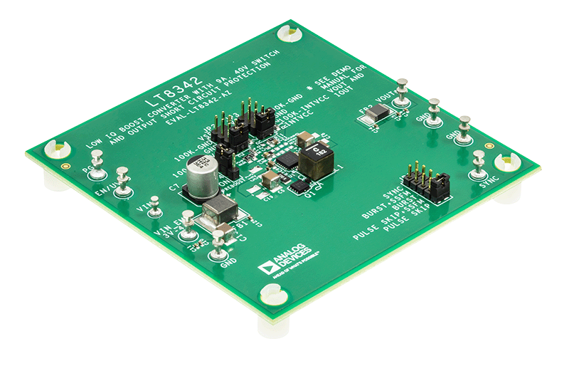 EVAL-LT8342-AZ Board Photo Angle View