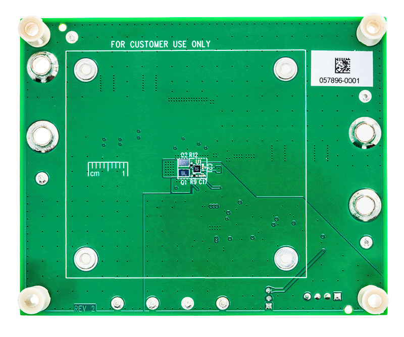 EVAL-LT8418 Board Photo Bottom View