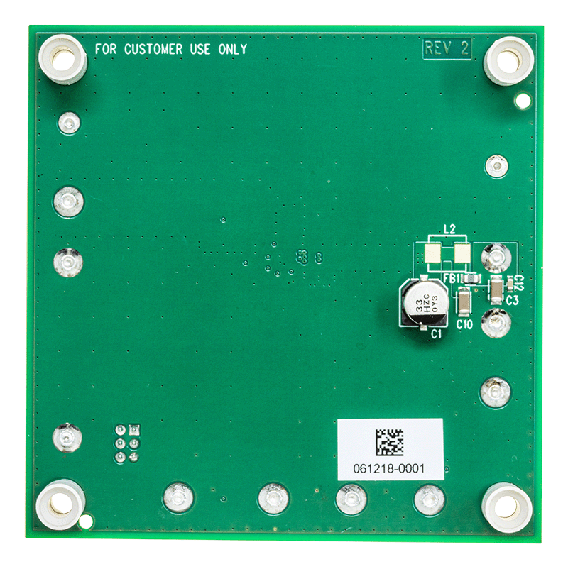 EVAL-LT8615-AZ Board Photo Bottom View