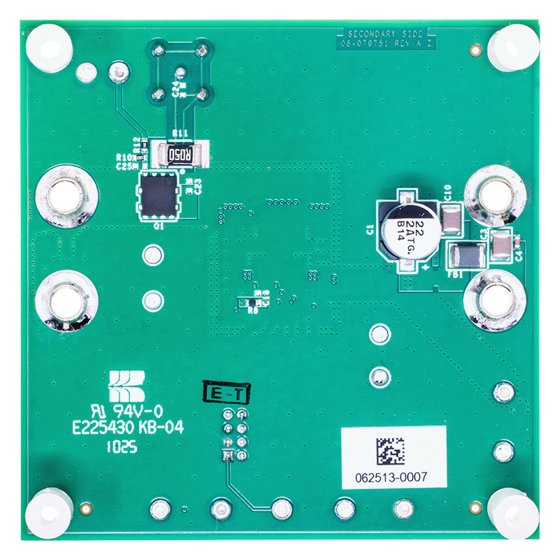 EVAL-LT8647-AZ Board Photo Bottom View