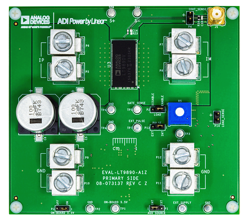 EVAL-LT9890 Board Photo Top View