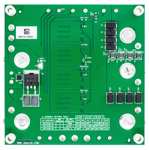 EVAL-LTC3313EV-MULTI-A-Z Evaluation Board - Bottom View