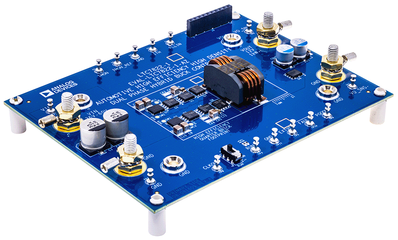 EVAL-LTC7822-1-AZ Board Photo Angle View