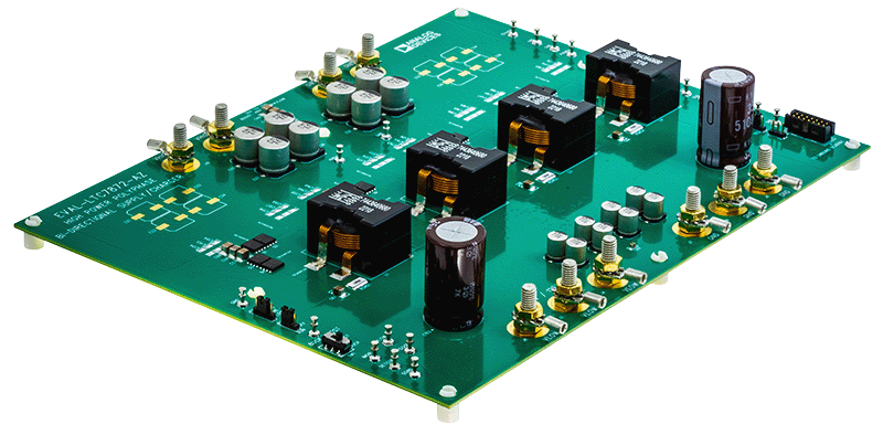 EVAL-LTC7872-AZ Board Photo Angle View