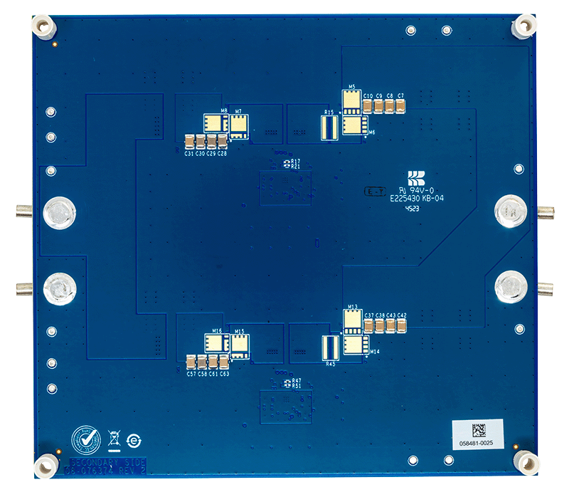 EVAL-LTC7878-AZ Board Photo Bottom View