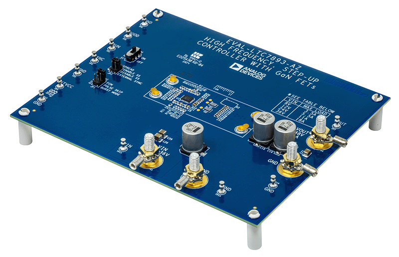 EVAL-LTC7893-AZ Board Photo Angle View