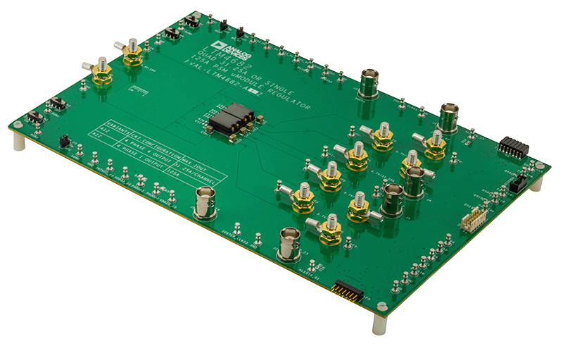 EVAL-LTM4682-A1Z Board Photo Angle View