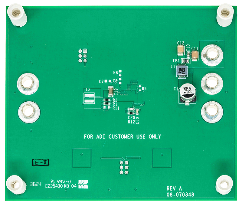 EVAL-LTM4707-AZ Board Photo Bottom View