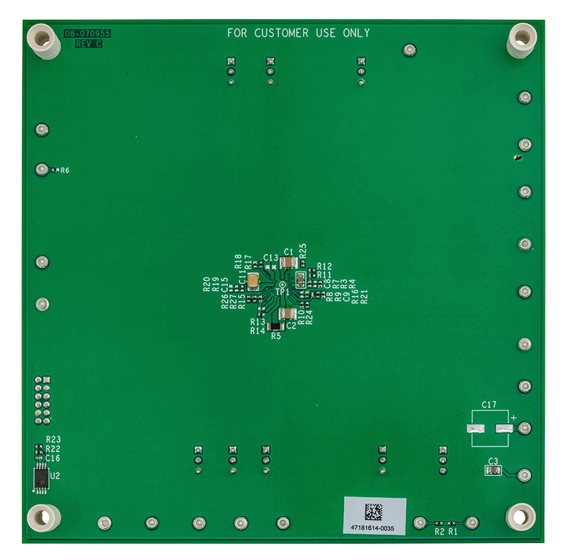 EVAL-LTM4719-AZ Board Photo Bottom View