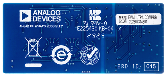 EVAL-LTPA-COMPRB Board Photo Bottom View