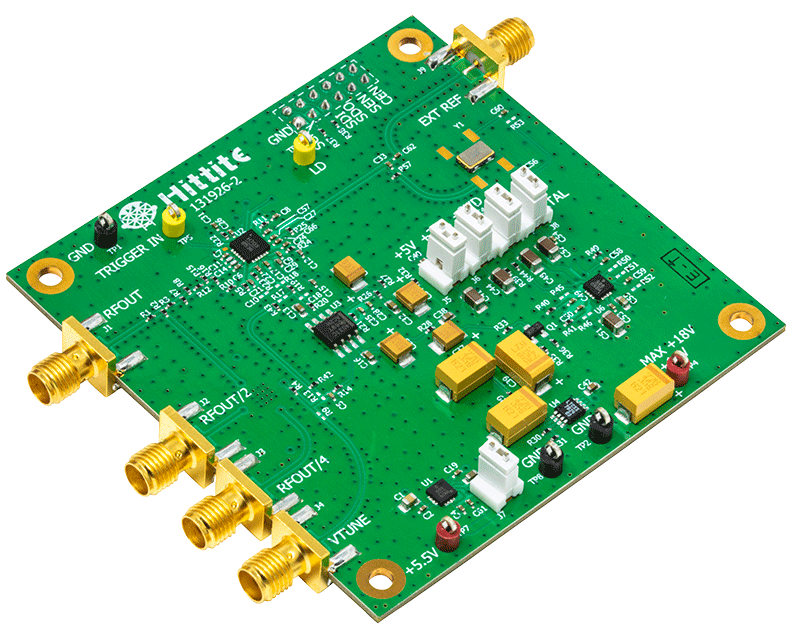 HMC703LP4E Evaluation Board