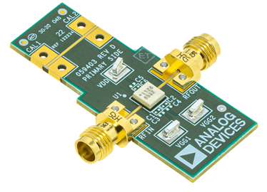 HMC1126 Evaluation Board - Angle View