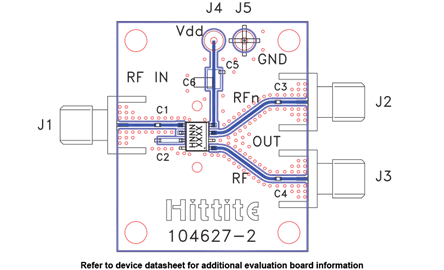 HMC361SG8 Evaluation Board