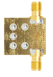 HMC368 Evaluation Board - Bottom View