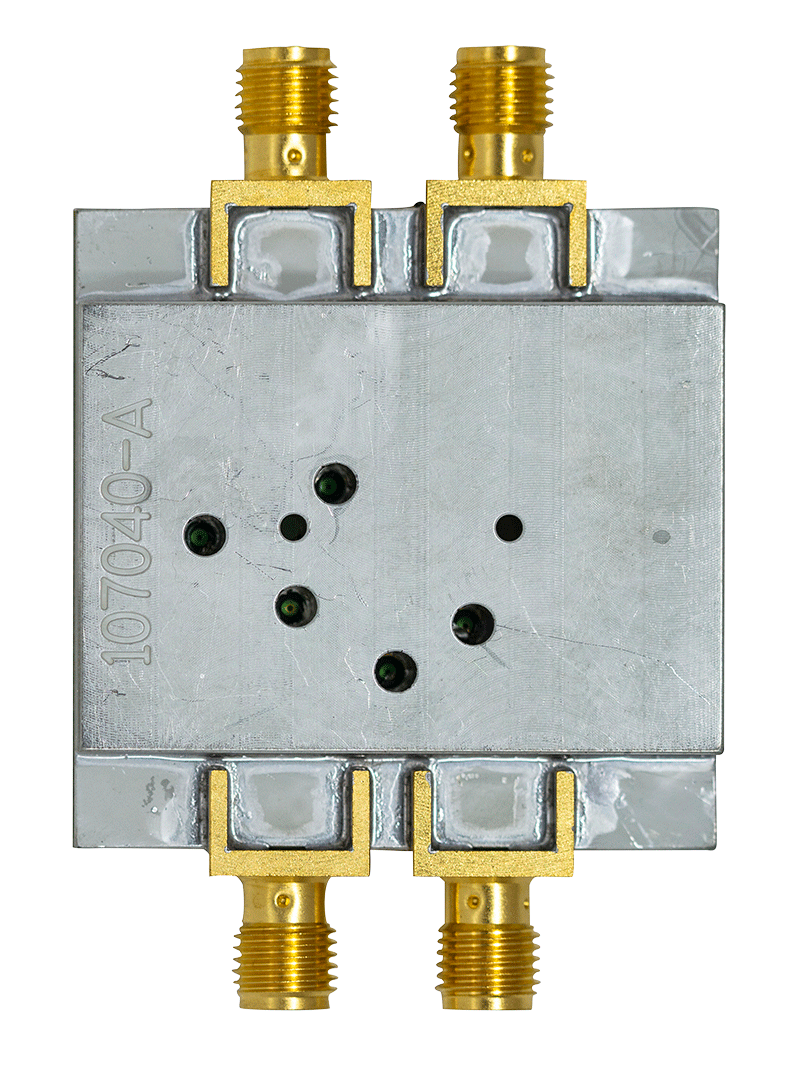 HMC439 Evaluation Board - Bottom View
