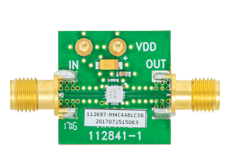 HMC448LC3B Evaluation Board - Top View