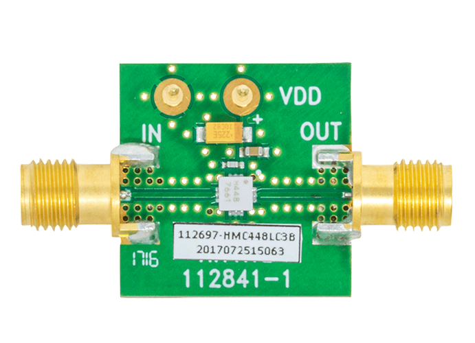 HMC448LC3B Evaluation Board - Top View