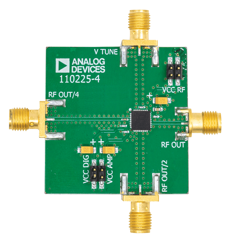 HMC507 Evaluation Board - Top View