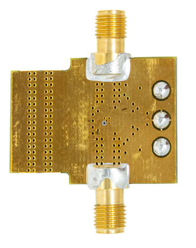 HMC561 Evaluation Board - Bottom View