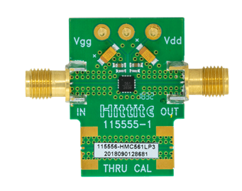 HMC561 Evaluation Board - Top View