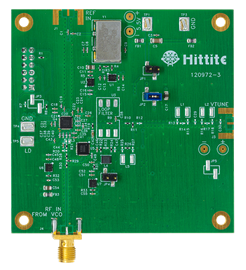HMC700LP4 Evaluation Board - Top View