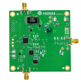 HMC702LP6CE Evaluation Board - Top View