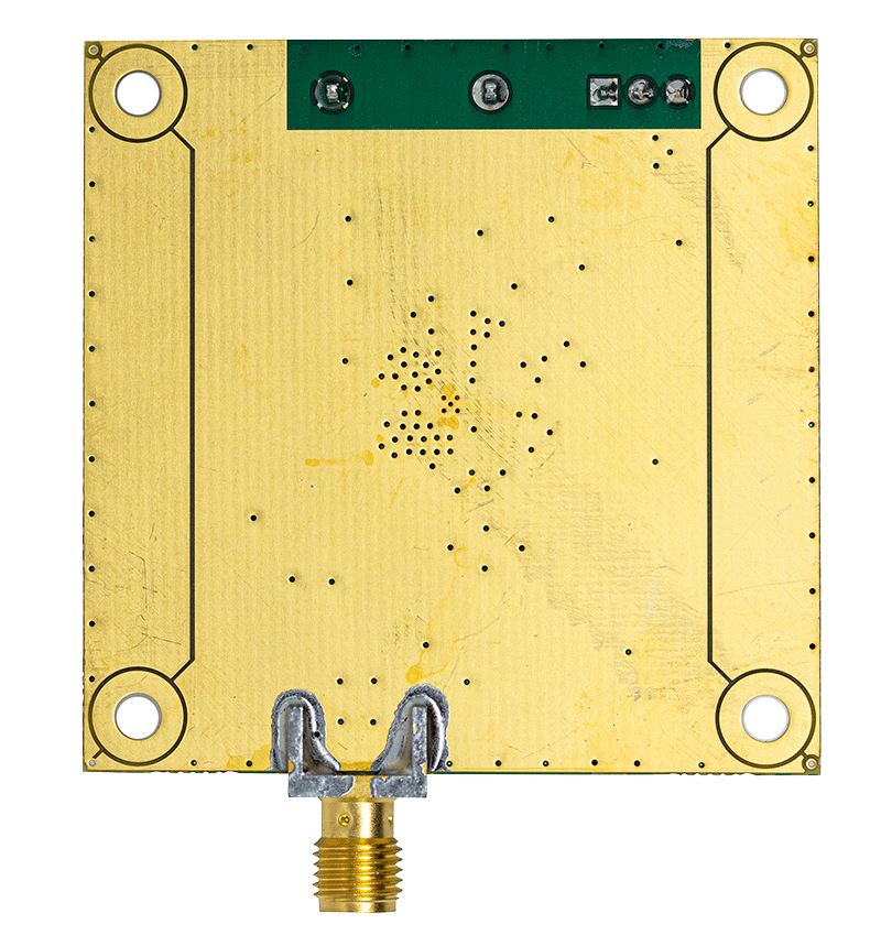 HMC976 Evaluation Board - Bottom View
