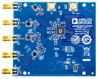 HMCAD1511/HMCAD1520 Evaluation Board - Top View