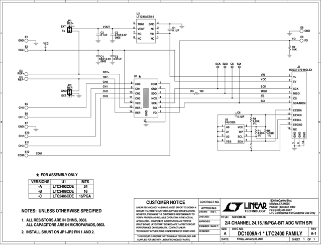 DC1009A-A - Schematic