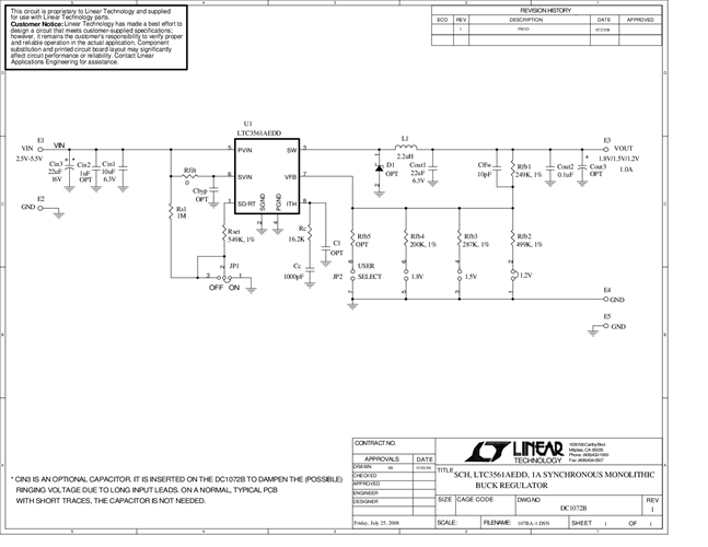 DC1072B - Schematic